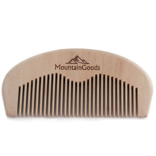 Natural Green Pear Wood Hair Comb